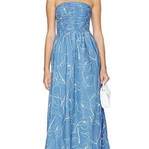 Faithfull the Brand Dominquez midi dress